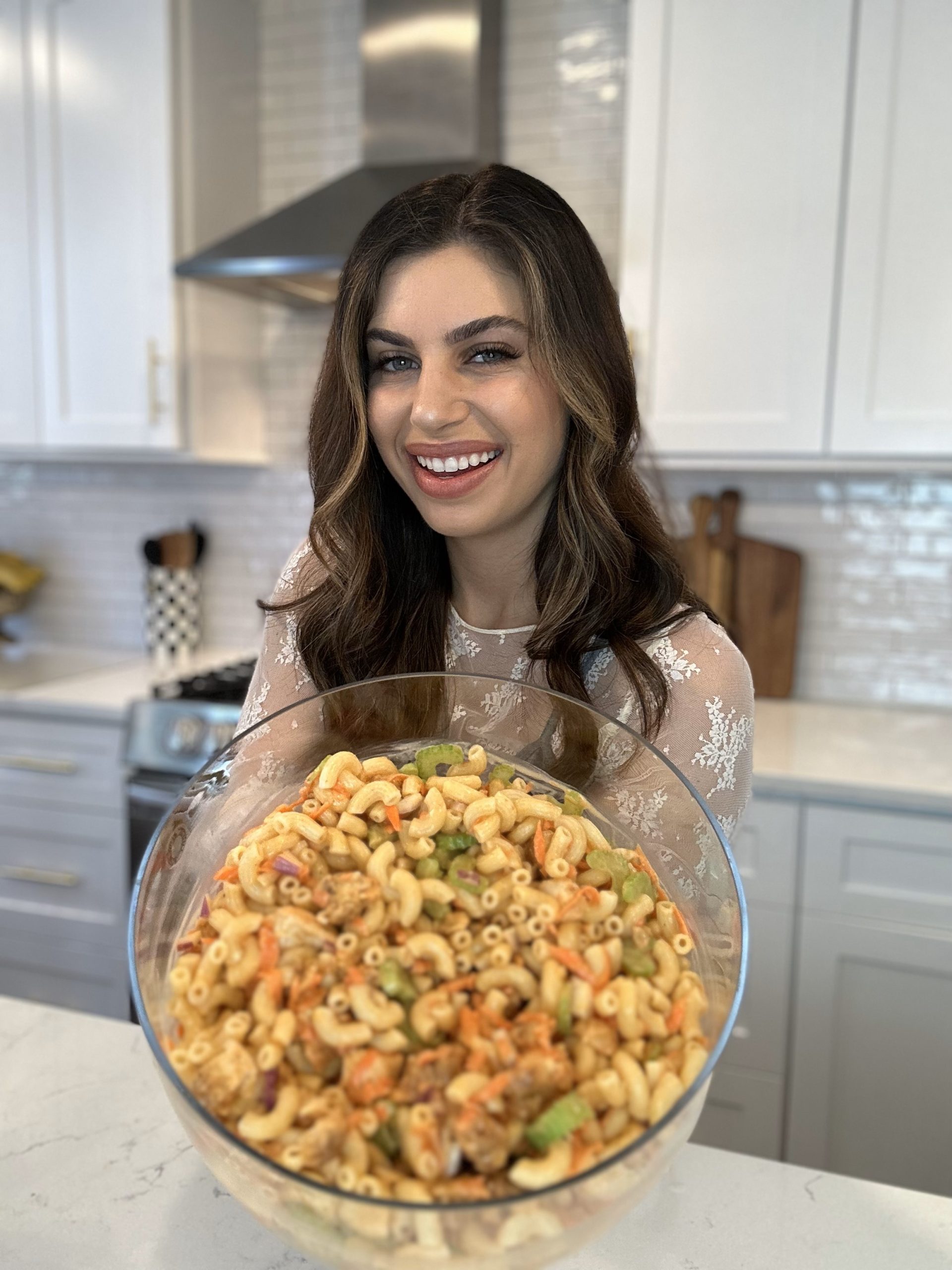 Buffalo Chicken Pasta Salad