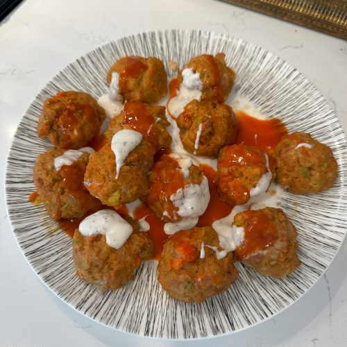 Buffalo Chicken Meatballs