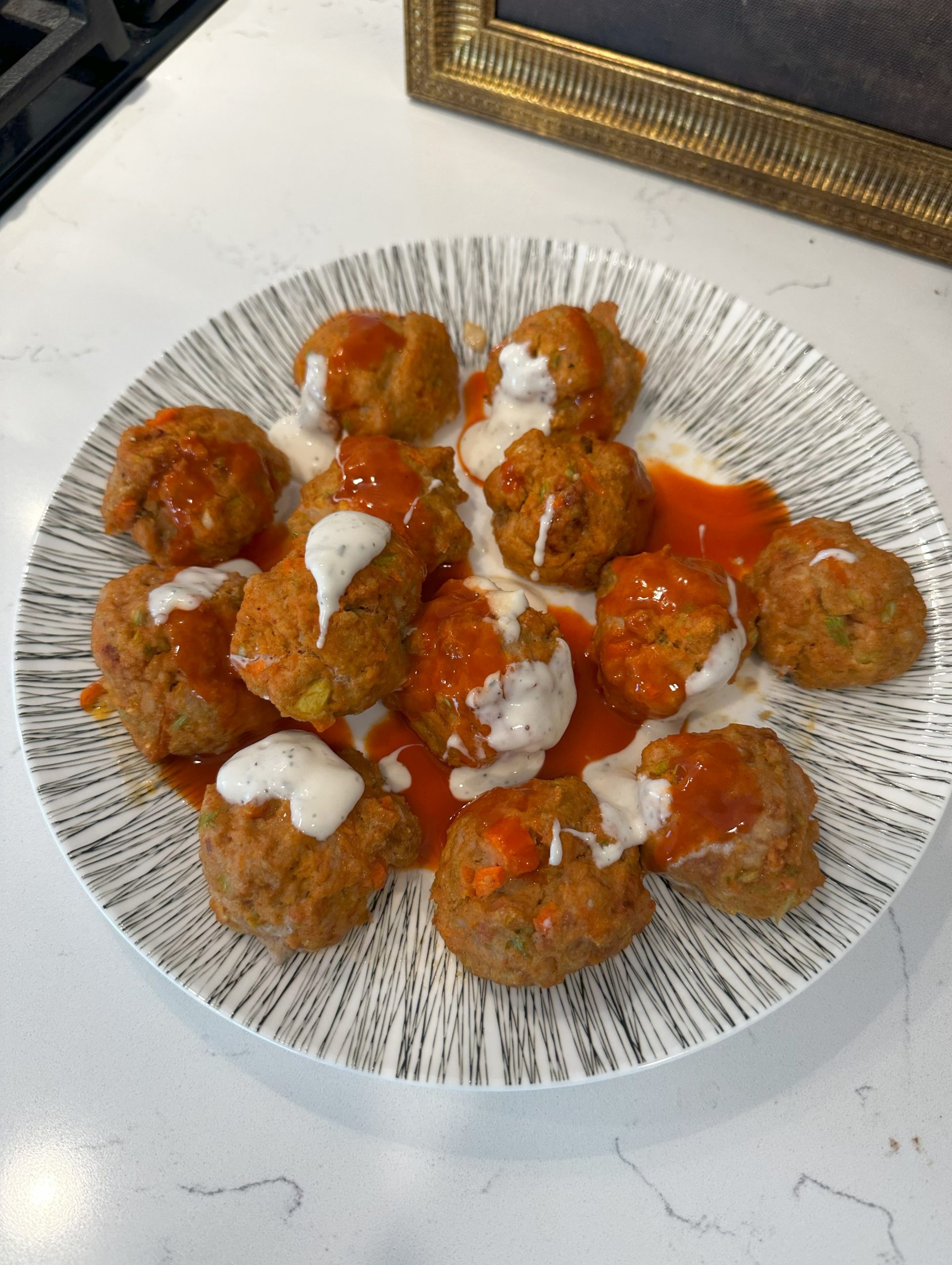 Buffalo Chicken Meatballs